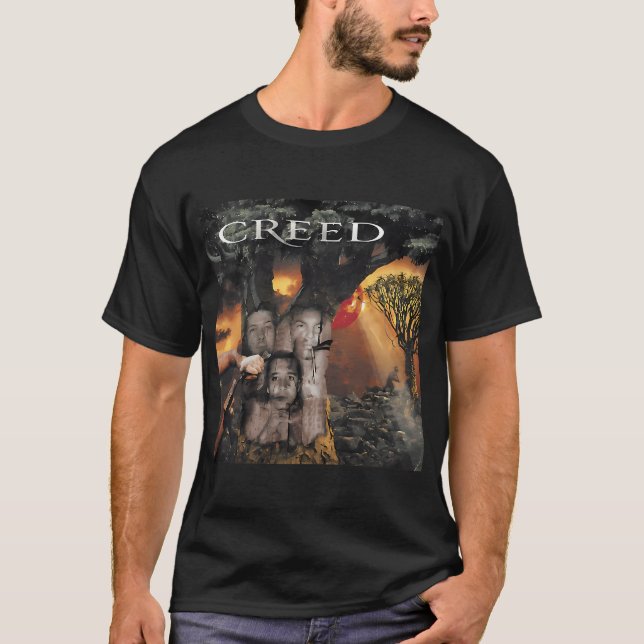 Camiseta Creed Desgastado (Frente)