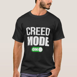 Camiseta Creed Mode ON First Name