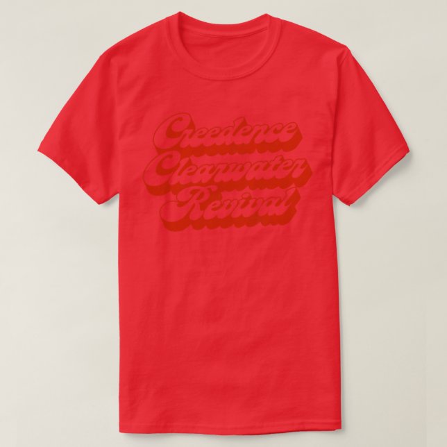Camiseta Creedence Clearwater Revival (Frente do Design)