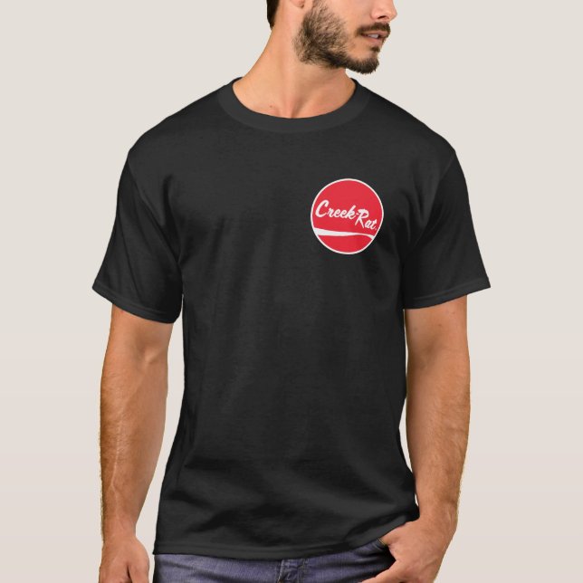 Camiseta Creek Rat | The CreekRat Co. | Red Dot Logo (Frente)