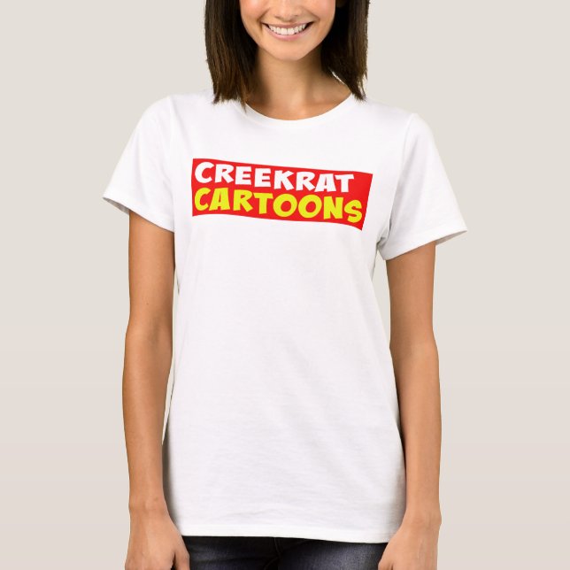 Camiseta Creekrat Cartoon Studios - Creek Rat (Frente)