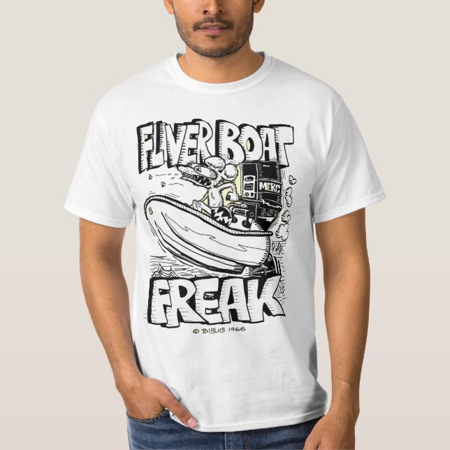 Camiseta Creekrat Fliver Barco Freak Tee (Frente)