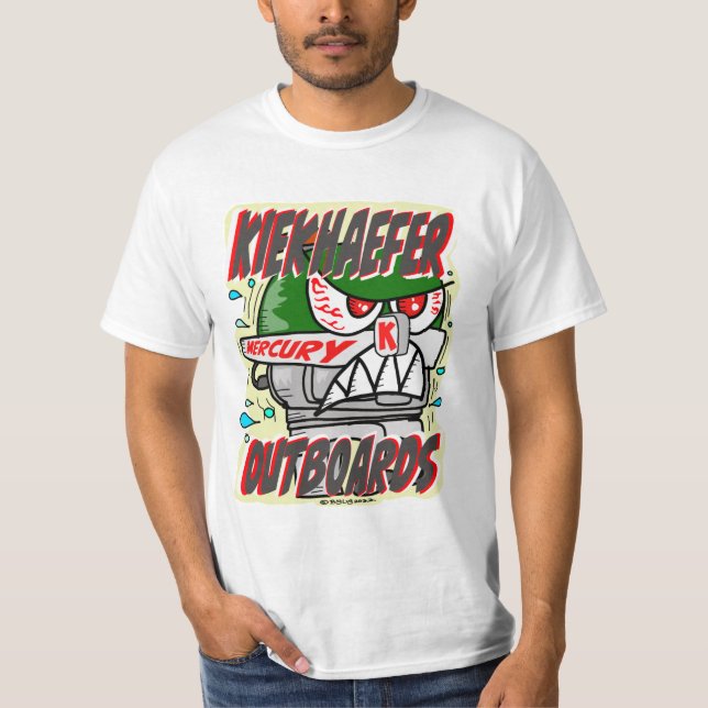 Camiseta Creekrat Kiekhaefer Mercury Racing Outboard Tee (Frente)