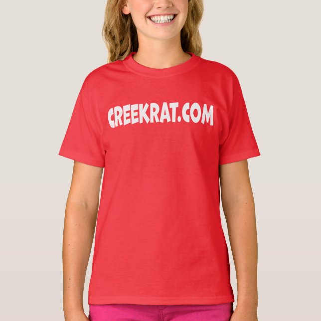 Camiseta CreekRat Studios | CREEKRAT.COM (Frente)
