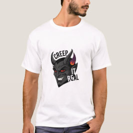 Camiseta Creep It Real Dia de as Bruxas engraçado Edgy Spoo