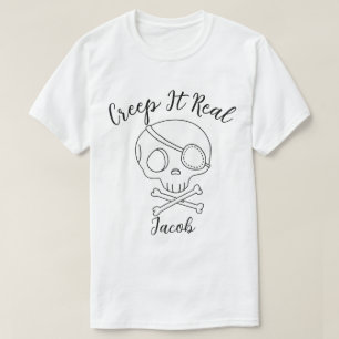 Camiseta Creep It Real Halloween mimado