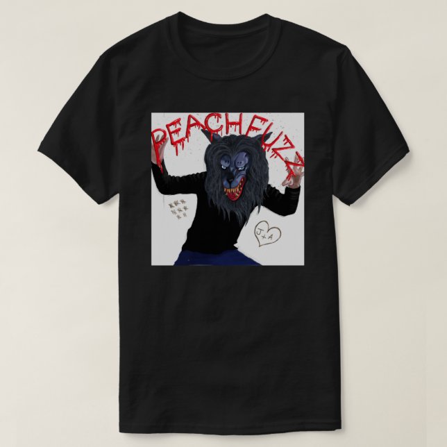 Camiseta Creep - Peachfuzz Werewolf Mask Pose Classic T-Sh