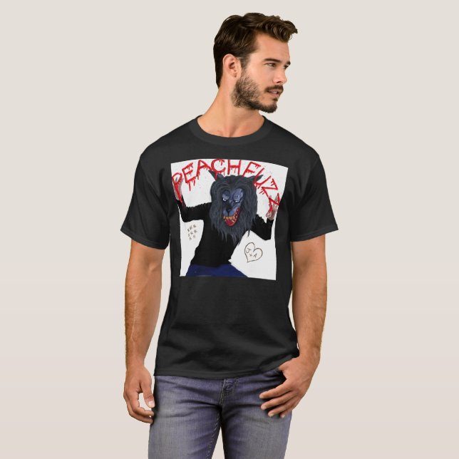 Camiseta Creep - Peachfuzz Werewolf Mask Pose Classic T-Sh