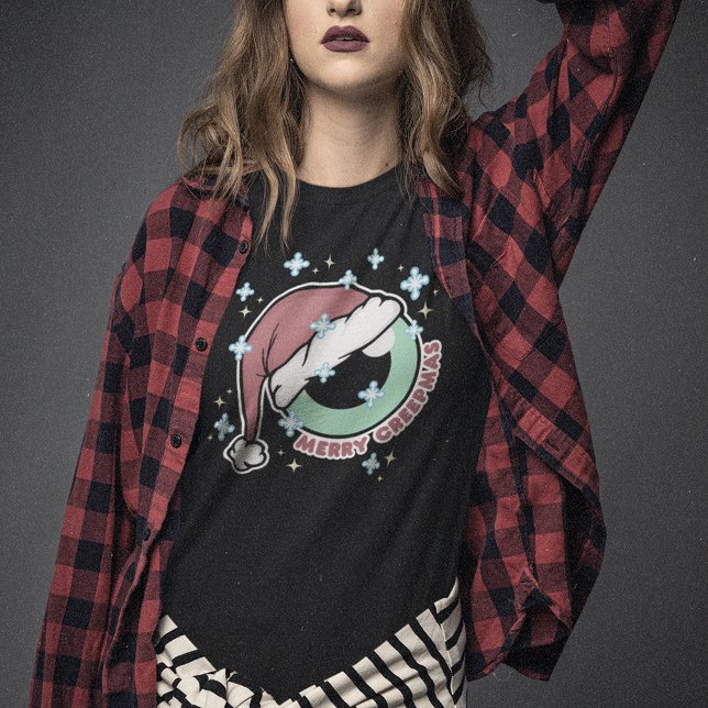 Camiseta Creepmas de feliz (Criador carregado)