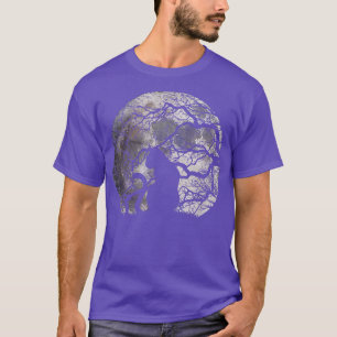 Camiseta Creepy Cat, Bats & Spooky Crazy Halloween Moon T-s
