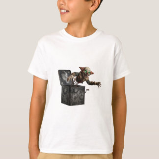 Camiseta Creepy Evil Jack in the Box Clown Halloween