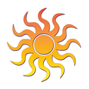 Camiseta Creepy Orange Sun Running Arte Assustad