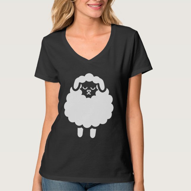 Camiseta Creepy Sheep  Morning Group Sheep (Frente)