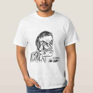 Camiseta creepy villain cartoon