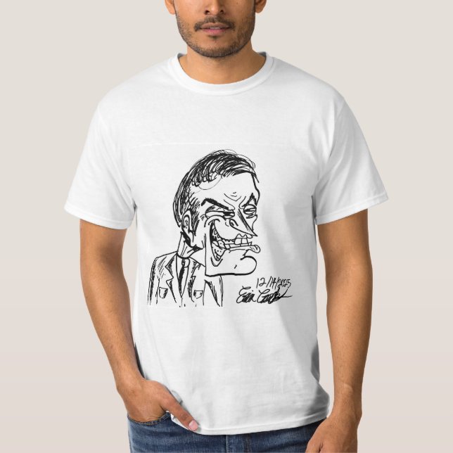 Camiseta creepy villain cartoon (Frente)
