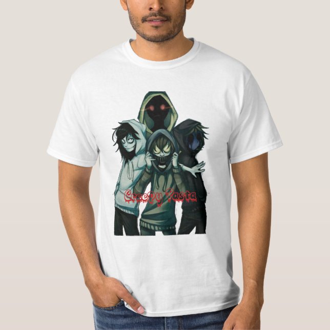 Camiseta creepypasta (Frente)