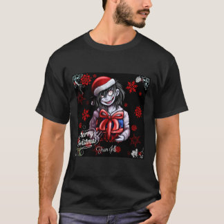 Camiseta Creepypasta Feliz Chirtsmas de Jeff1409png1409