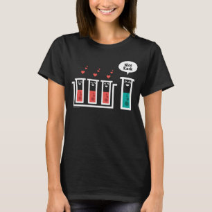 Camiseta Cremalheira agradável