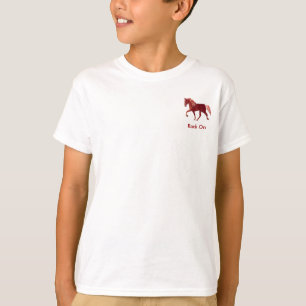 Camiseta Cremalheira dos miúdos T em PVHF