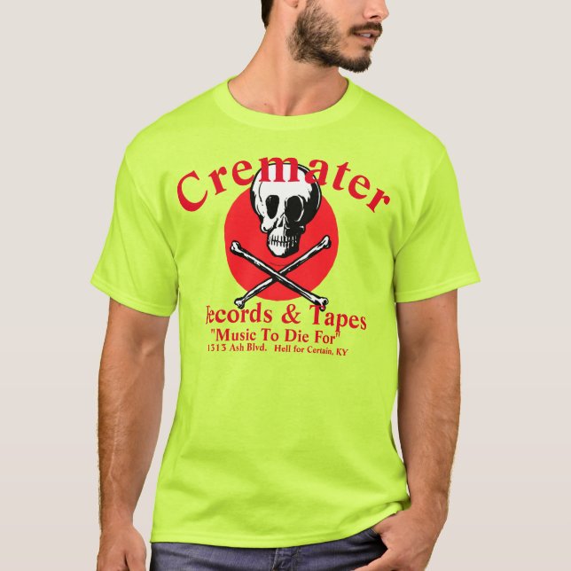 Camiseta Cremater Records T-Shirt (Frente)