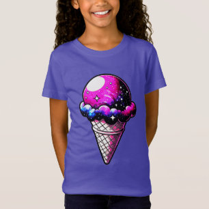 Camiseta Creme espacial Cone 205