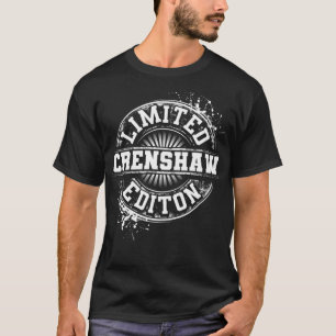 Camiseta CRENSHAAY Funny Surname Family Tree Birthday Reuni