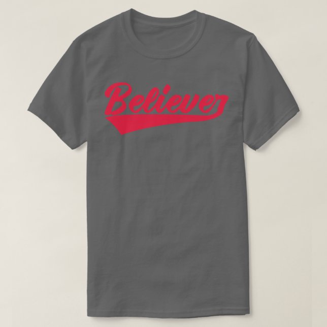 Camiseta crente (Frente do Design)
