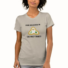 Camiseta "Crente Firme na Santíssima Trindade"