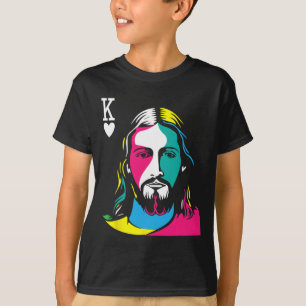 Camiseta Crentes Cristãos Religiosos Jesus Cristo é rei