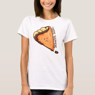Camiseta Crêpe Acontece Comida Pun