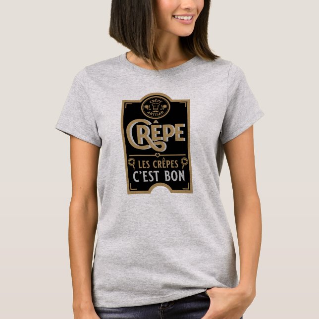 Camiseta Crepes Francês (Frente)