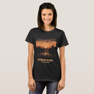 Camiseta Crepúsculo de Dublin: Cativantes Cenas de Crepúscu