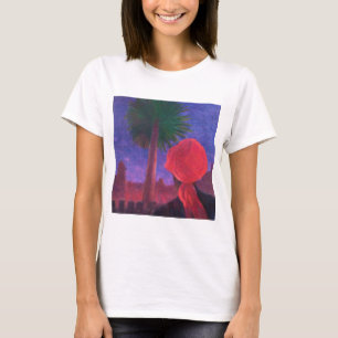 Camiseta Crepúsculo vermelho Jodhpur 2012 do turbante