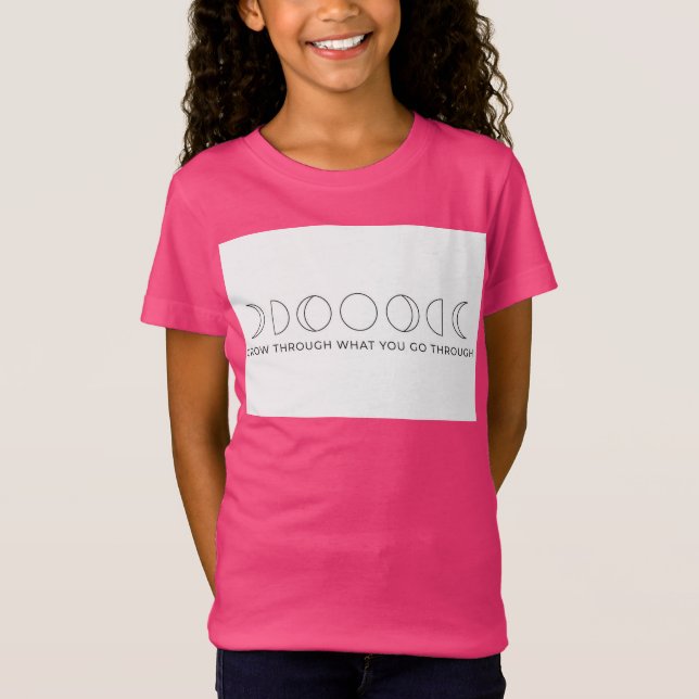 CAMISETA CRESCA ATRAVÉS DO QUE VOCÊ PASSA (Frente)
