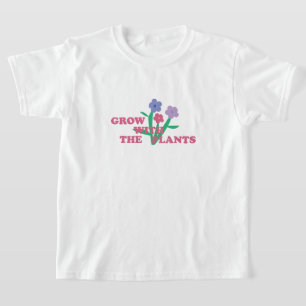 Camiseta Cresça com as plantas