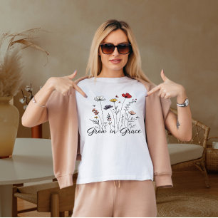 Camiseta Cresça em graça