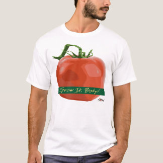 Camiseta Cresça-o bebê! - T do tomate