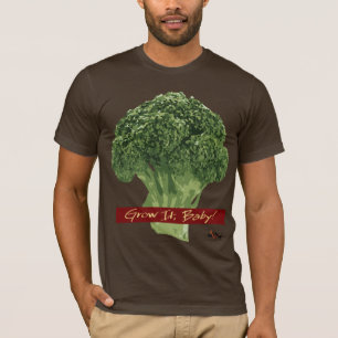 Camiseta Cresça-o bebê! - T dos brócolos