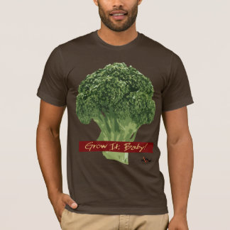 Camiseta Cresça-o bebê! - T dos brócolos