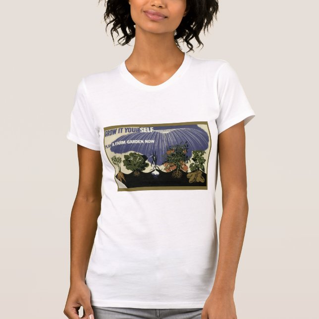 CAMISETA CRESÇA-O VOCÊ MESMO - JARDIM (Frente)