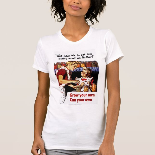 Camiseta Cresça seus próprios - podem seus próprios (Frente)