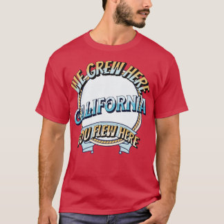 Camiseta Crescemos Aqui Você Voou Aqui