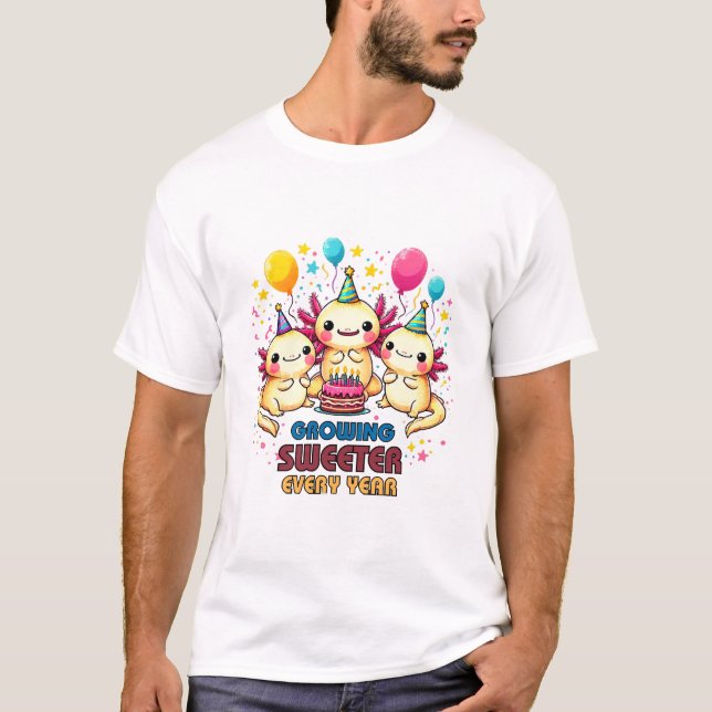 Camiseta Crescendo mais doce a cada ano  (Frente)