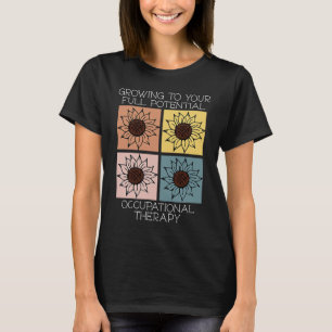Camiseta Crescendo Para o Seu Potencial Máximo Terapia Ocup