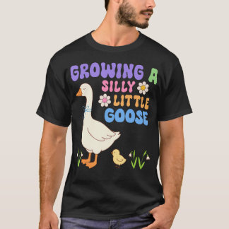 Camiseta Crescendo Um Ganso Tolo Gravidez