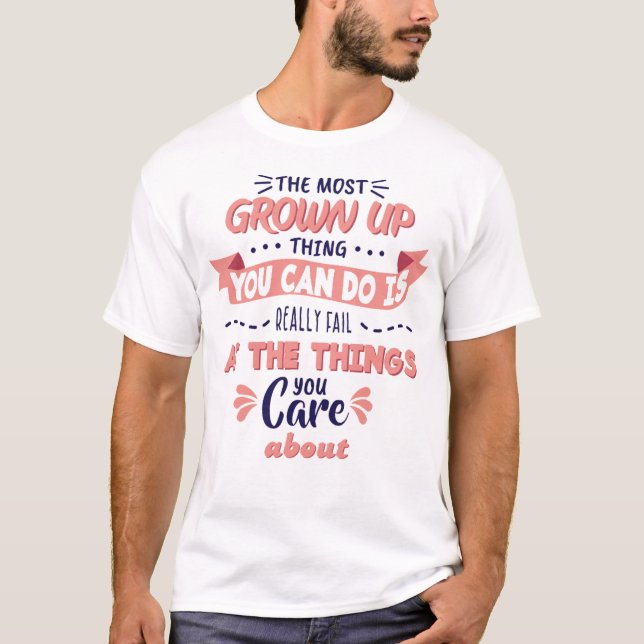 Camiseta Crescer (Frente)