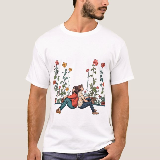 Camiseta Crescer em Direções Diferentes (Frente)