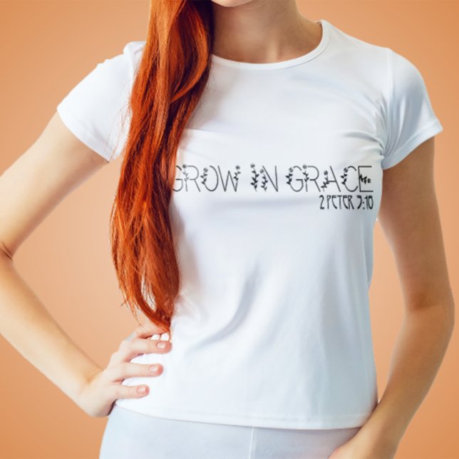 Camiseta Crescer em Grace Christian (Criador carregado)