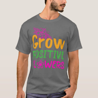 Camiseta Crescer Flores Positivas 17