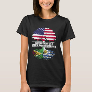 Camiseta Crescido Americano com Bandeira do Patrimônio Guia